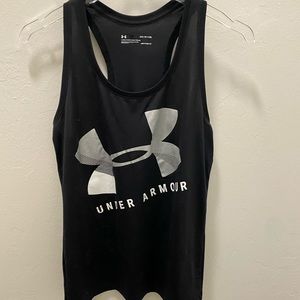 Black under armour workout top